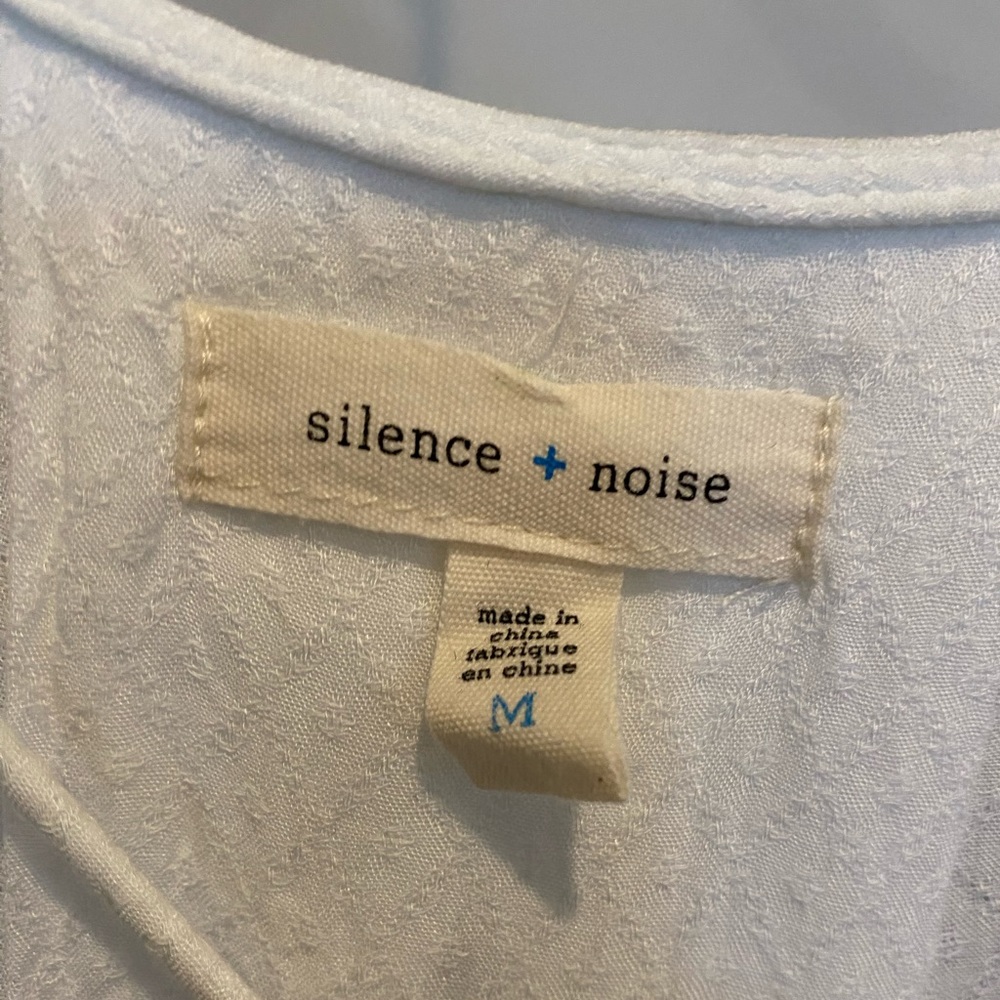 Silence + Noise Open Front Blouse. Size M - image 2